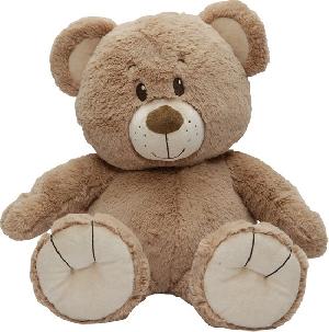 Bekijk leuke cadeautip : Tiamo - Knuffelbeer -  25 cm zittend, 35 cm staand